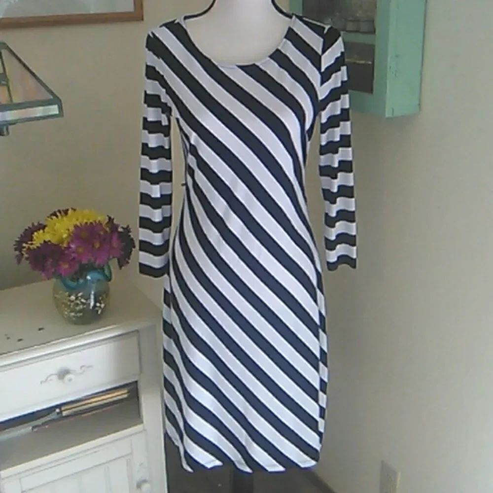 Calvin Klein Striped Dress